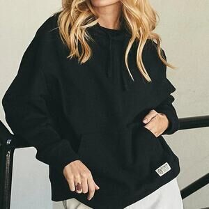 Deus ex Machina Mable Hoodie Black size 6/XS